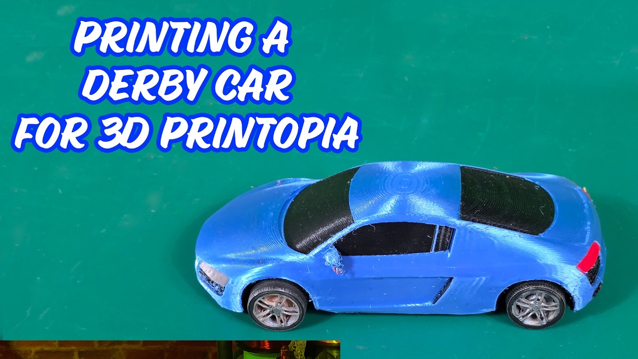 Создание автомобиля для 3D Printopia 2025