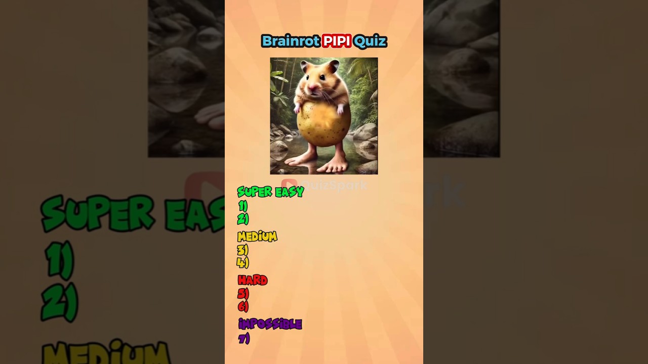 Guess the Pipi Brainrot Characters! | Italian Brainrot Quiz