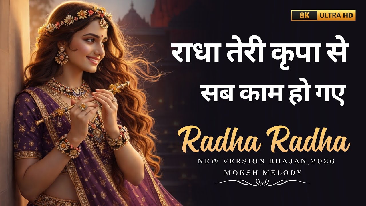 🌼 Soulful Radha Krishna Bhajans 2026 | Divine Nonstop Krishna Bhakti Songs | Peacful Bhajan