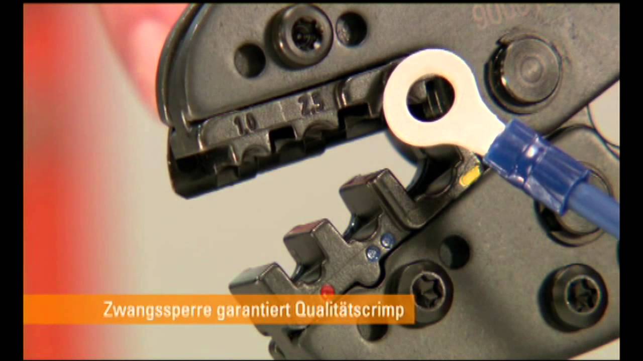 Szczypce do zaciskania tulejek z mechanizmem dżwigniowym CTI 6 G