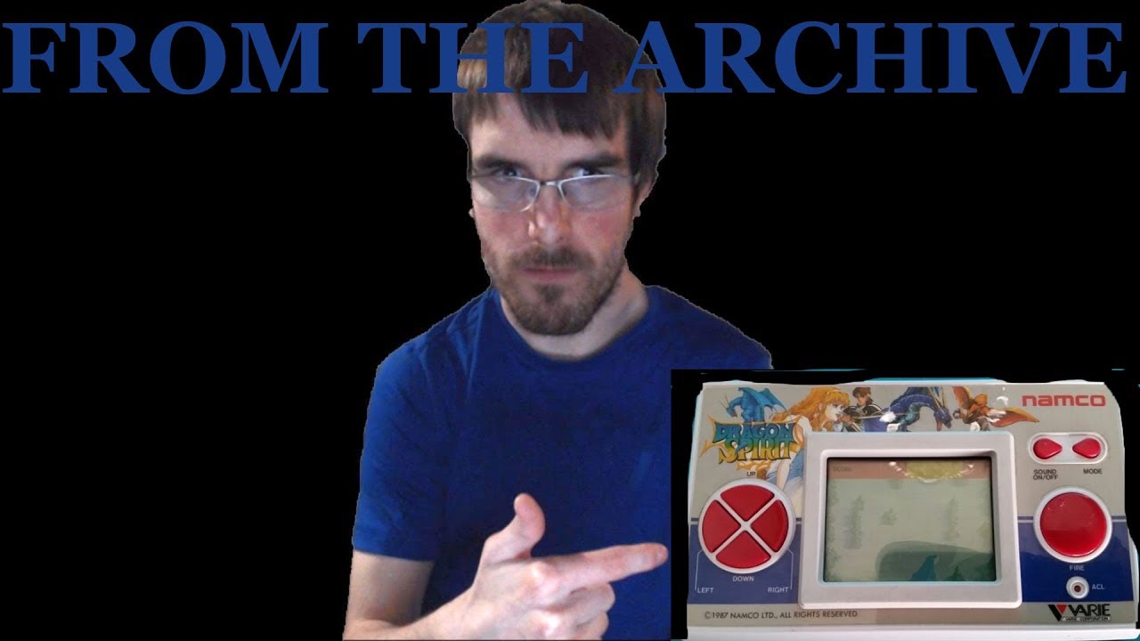From The Archive - Dragon Spirit Namco Handheld Electronic LCD Game