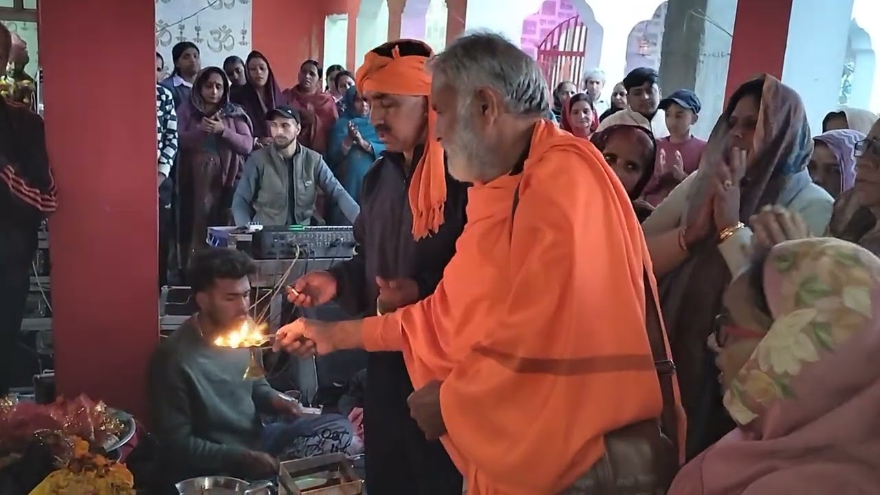 🙏 ॐ जय जगदीश हरे🙏परम पूज्य संत श्री कुलदीप शास्त्री जी महाराज(अखनूर वाले)#आरती#आरतीसंग्रह#भजन