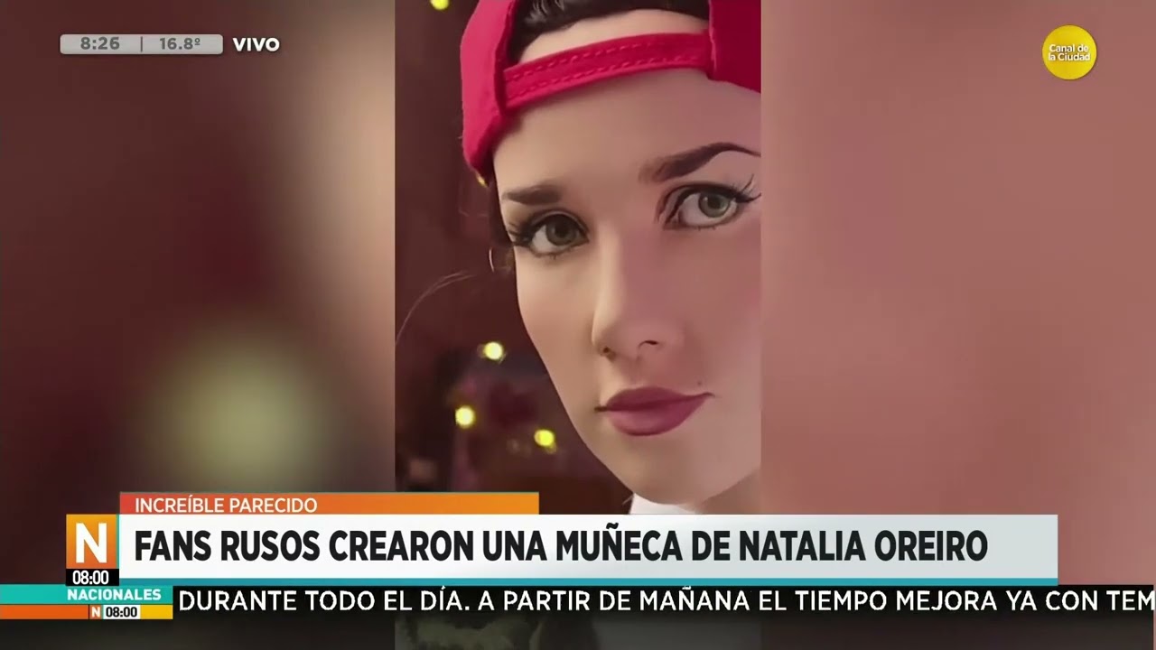 Fans rusos crearon una muñeca de Natalia Oreiro │N8:00│ 03-04-24