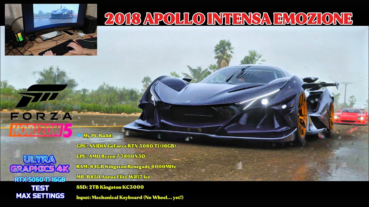 Forza Horizon 5: The Most Insane Design Ever? Apollo IE (4K Ultra)