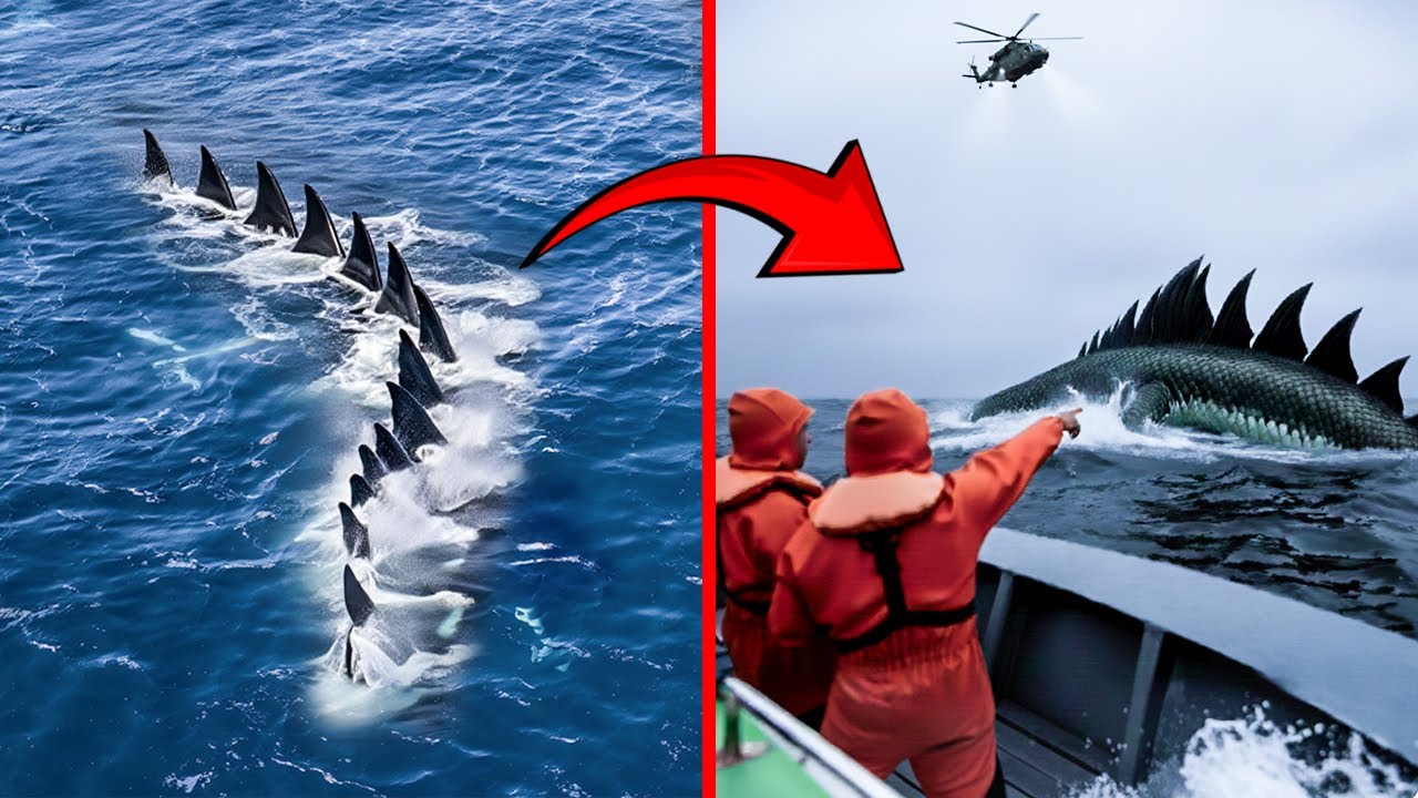 Massive Ocean Monsters & Creatures Caught On Camera!