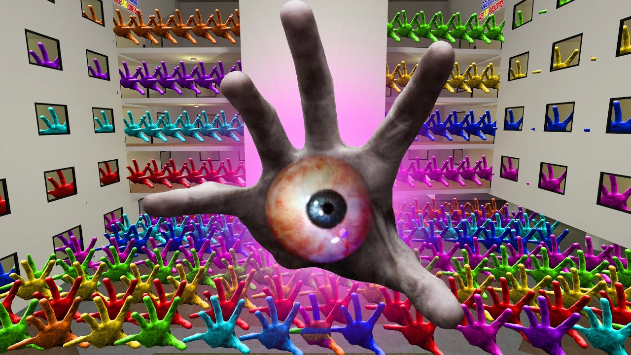 ALL FULL SCARY HAND EYE, NICO'S NEXTBOT, 2D NEXTBOTS, OBUNGA NETBOT NEW UPDATE In Garry's Mod #364