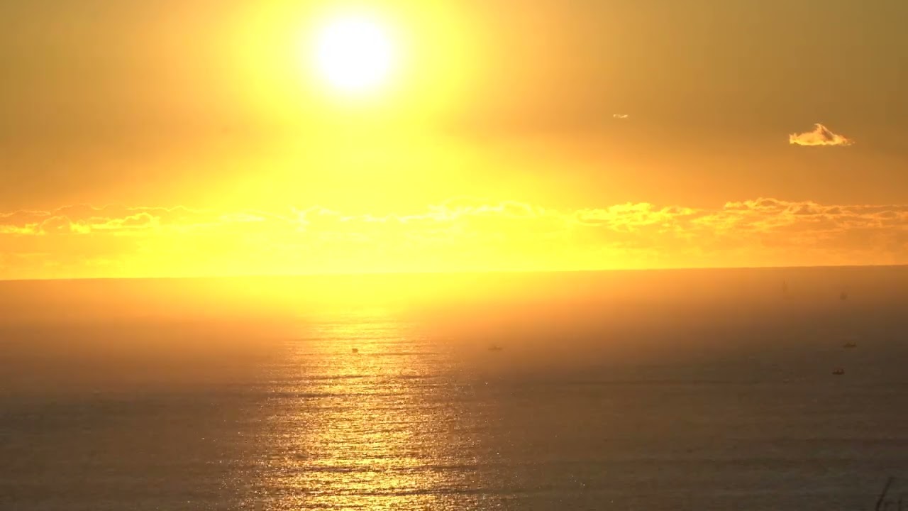 Golden sunrise. Australia. timelapse.4k.