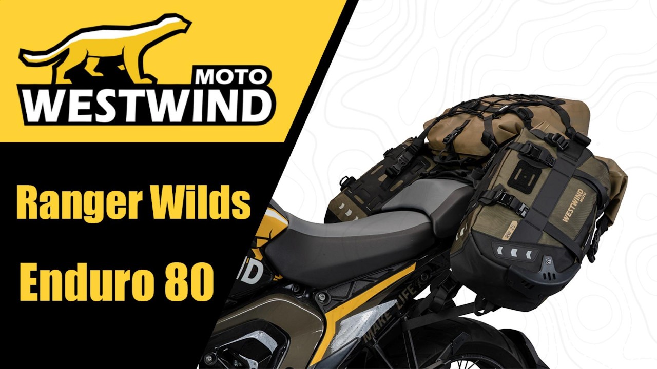 Westwind RW80 Wilderness 80L Luggage System | No Frame, No Limits | Adventure Motorcycle Gear Review