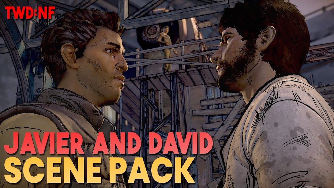 David and Javier Scene Pack || The Walking Dead: A New Frontier || 1080p, 60 FPS