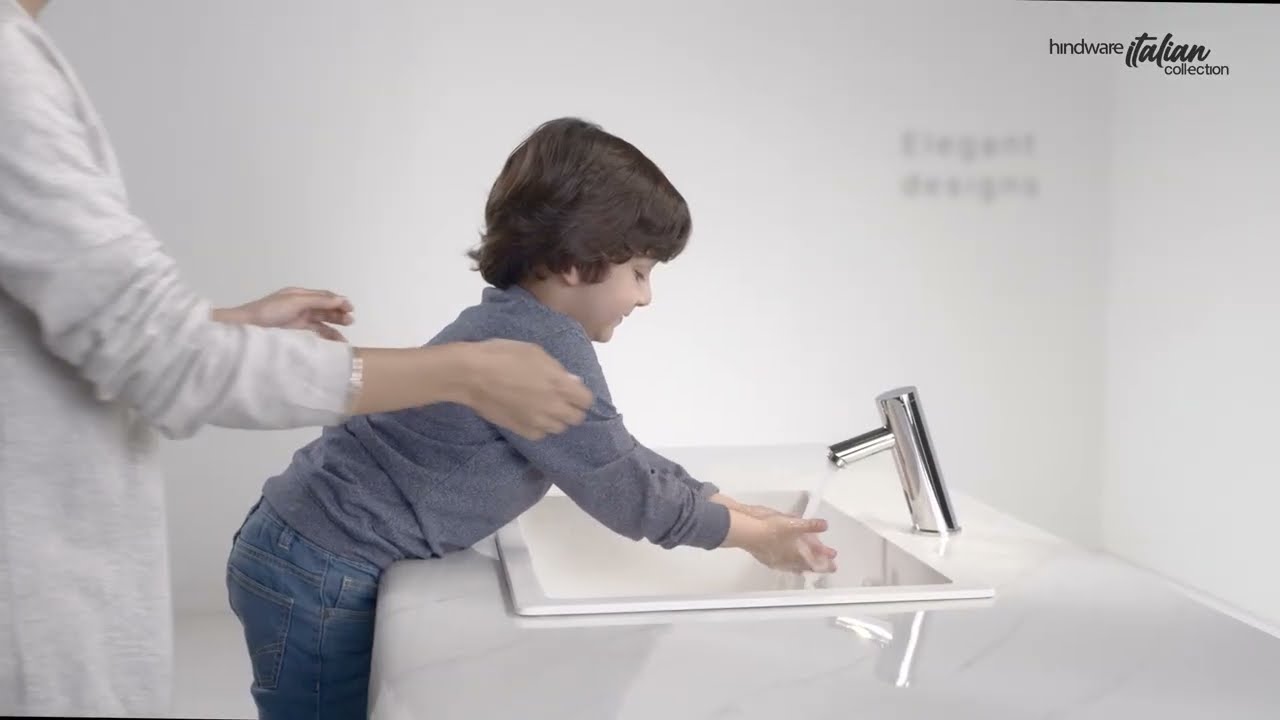 Sensor Faucets by Hindware Italian Collection | Touchfree Is Carefree