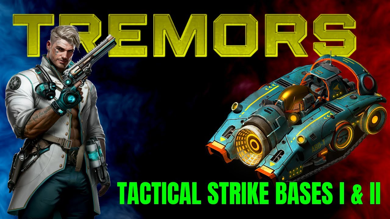 War Commander: Tremors Tactical Strick Bases 1 & 2 (Easy)