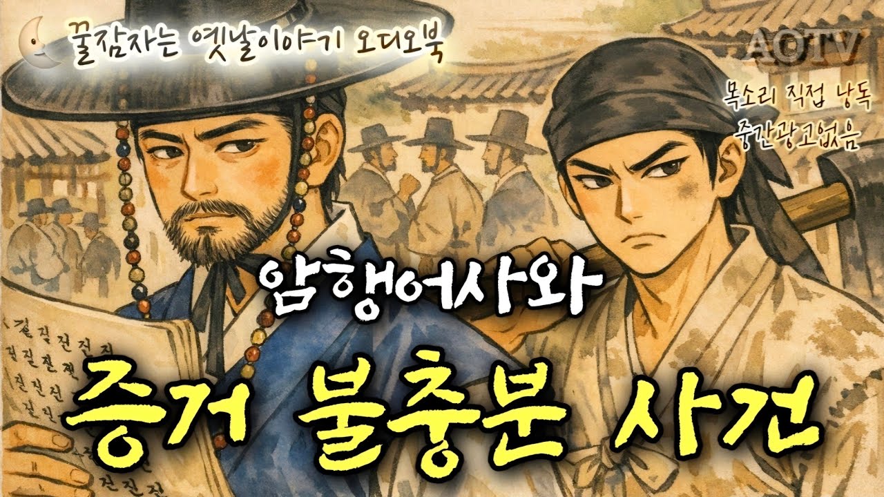🌜암행어사와 증거 불충분 사건, 옛날이야기 2편, 중간광고없는 잠자리동화, 책 읽어주는 여자, 전래동화, 전설, 민담, 고전 오디오북