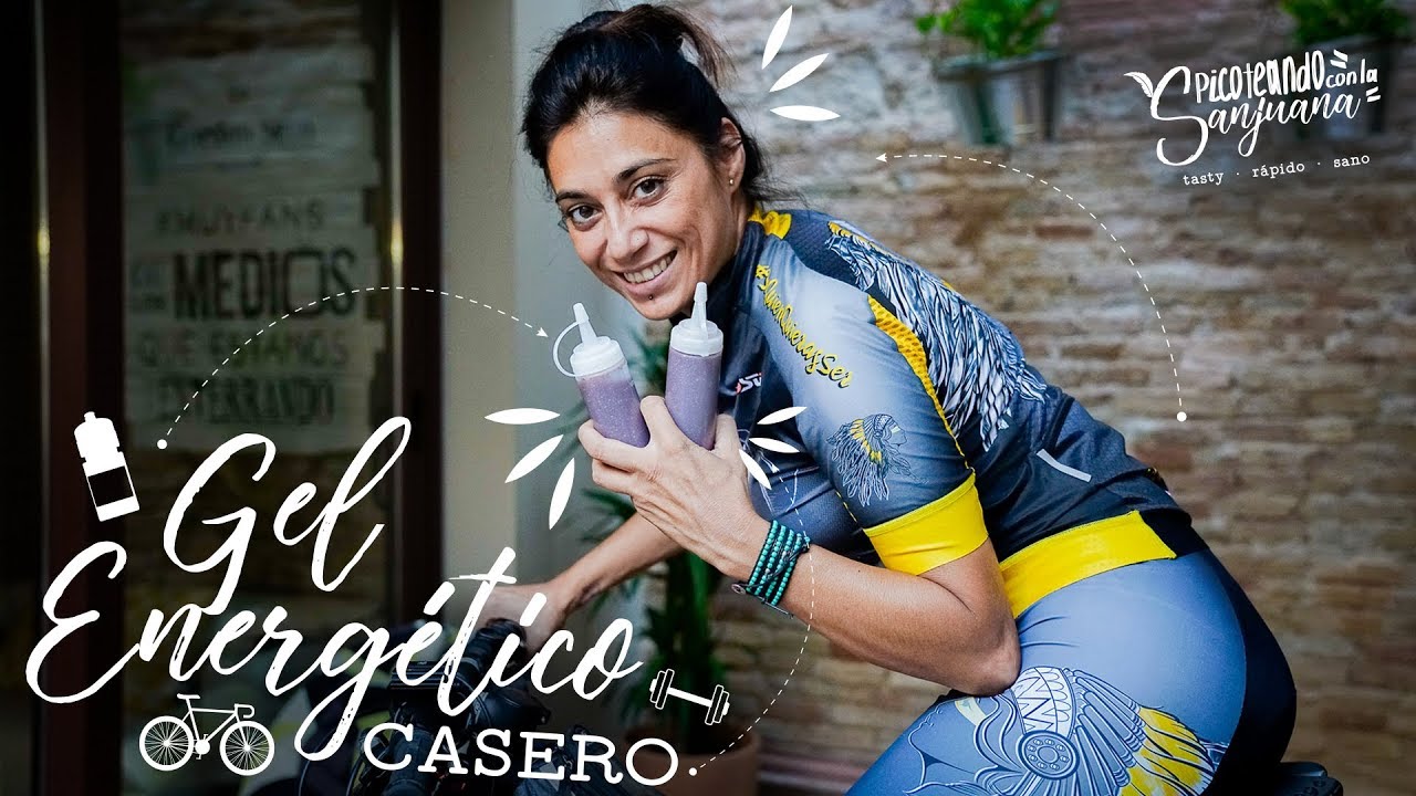 Gel energético casero para deportistas