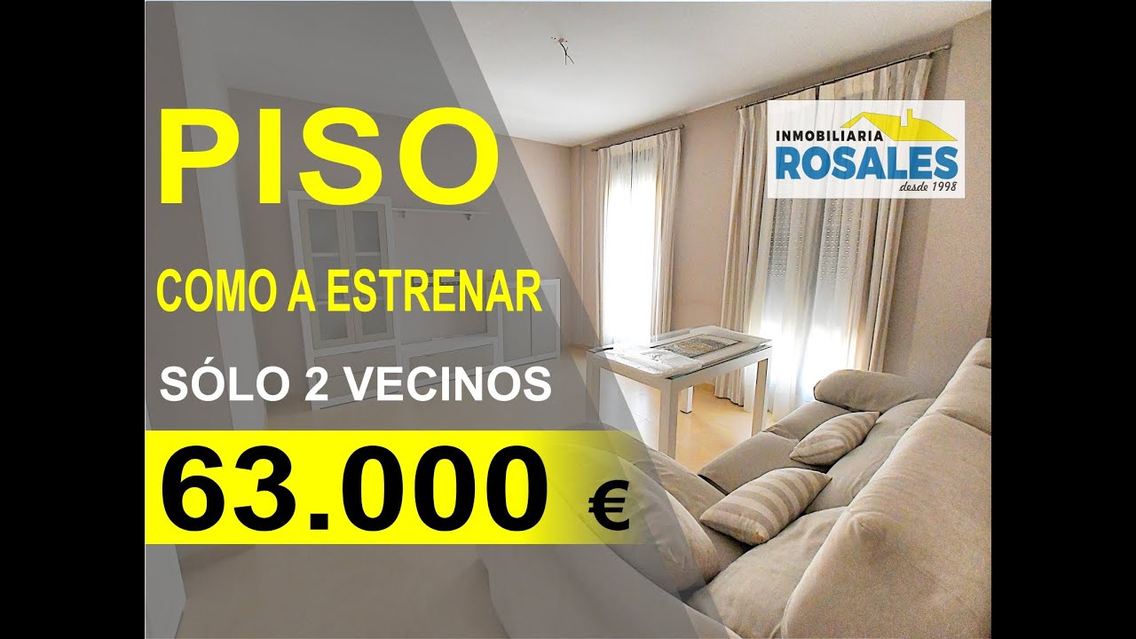 Piso como a estrenar con terraza privada. S&oacute;lo 63.000 &euro;.