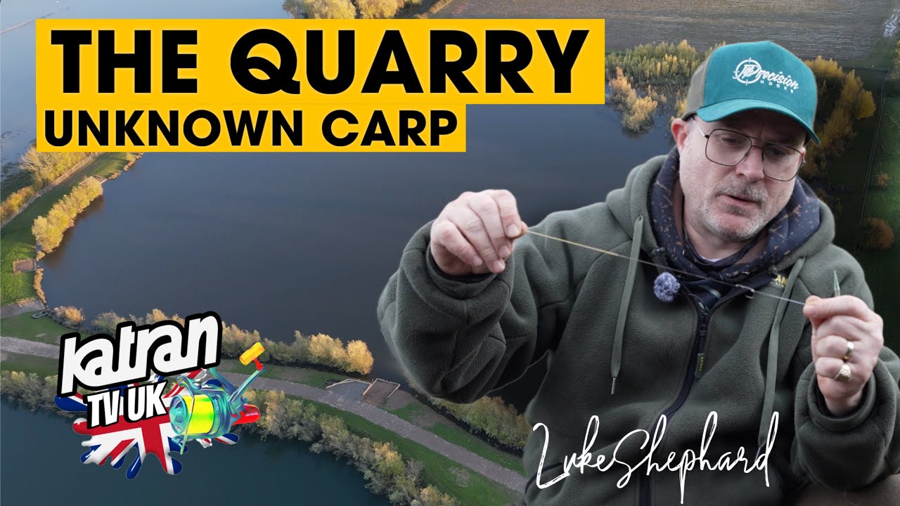 Fishing For Unknown Carp - The Quarry | Carp Fishing 2023 With Luke Shephard