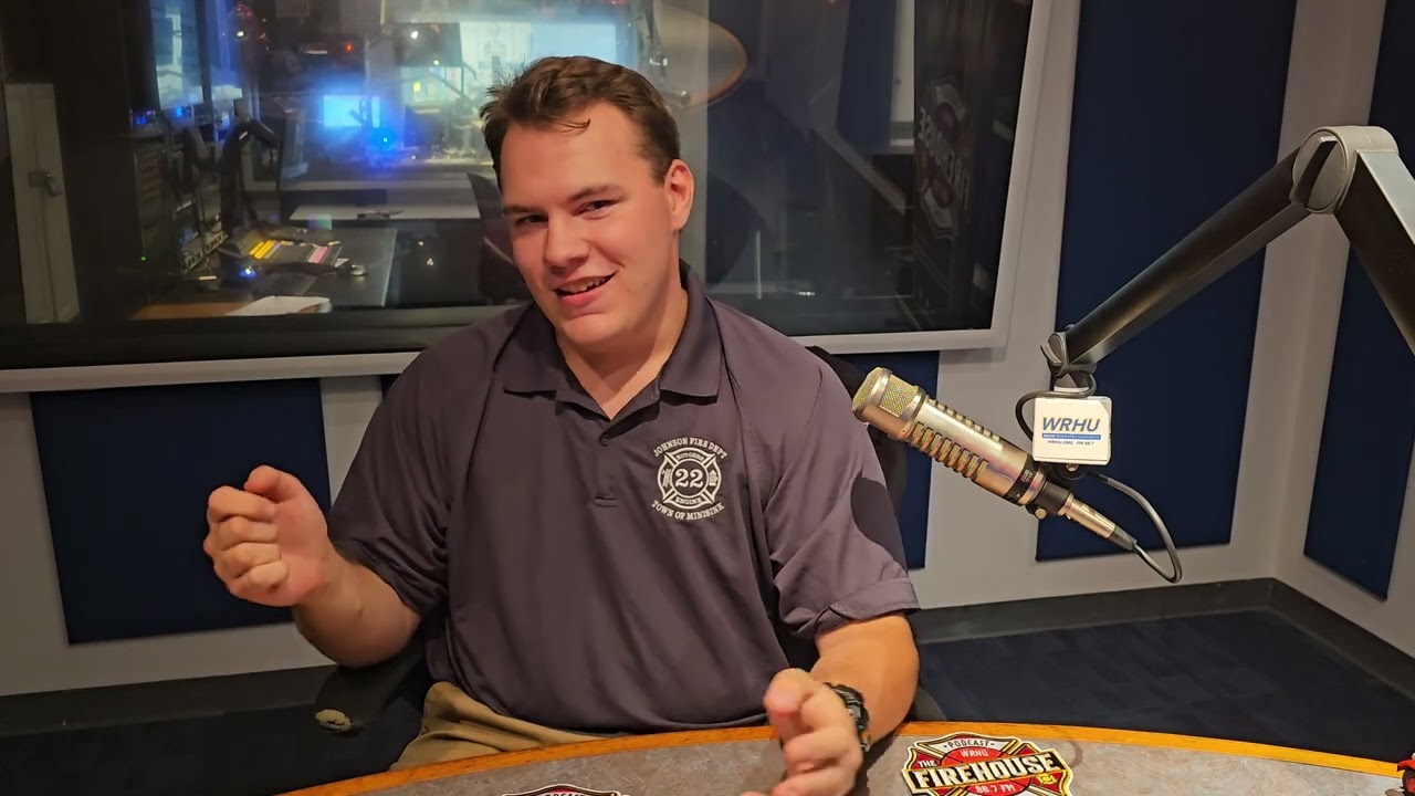 Chance Ervin - Johnson Fire Department - on "The Firehouse"- WRHU 88.7 FM S8 EP3