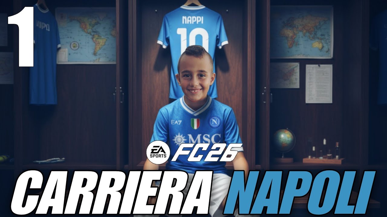 #FC26 CARRIERA ALLENATORE NAPOLI - OBBIETTIVO TRIPLETE 🔥 EP #1
