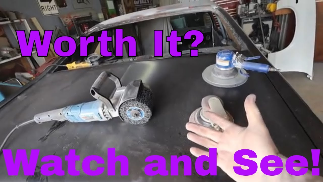 Сравнение инструментов для подготовки поверхности Harbor Freight #hercules #autobody