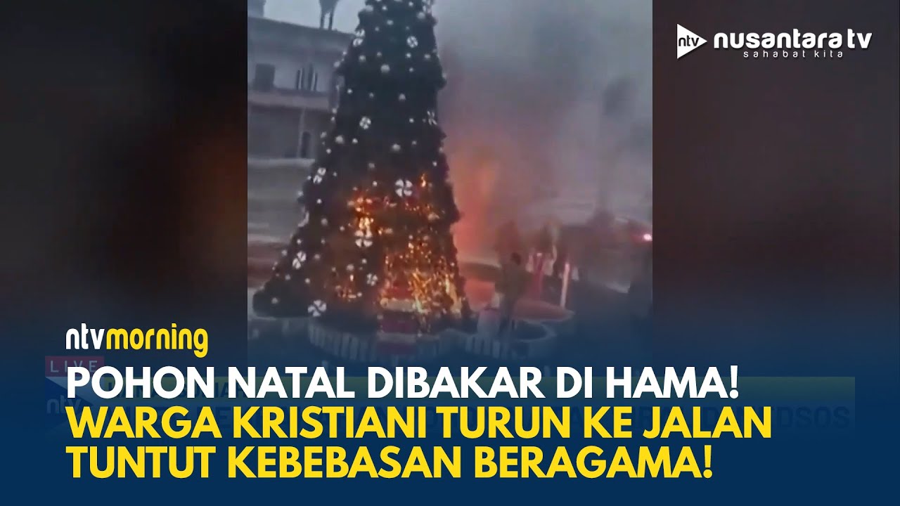 Warga Kristiani Suriah Protes Pembatasan Kebebasan Beragama Usai Rezim Assad Tumbang| NTV MORNING