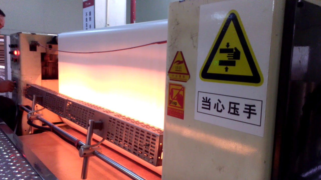 Hessan HY-PUR-1400 automatic lamination line, MDF laminating machine