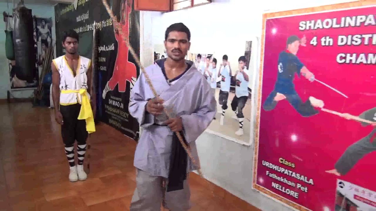Kung-fu -17 Wushu Nan Quan Tao Tutorial India Nan Gun Form Training Teach Shifu Prabhakar Reddy AP