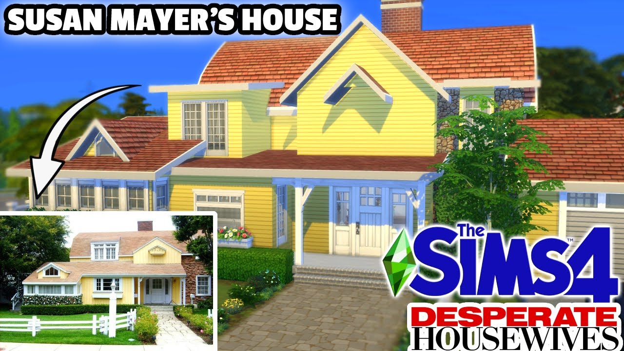 Desperate Housewives - Susan Mayer's House | The Sims 4: Tazkabaz Speed Build