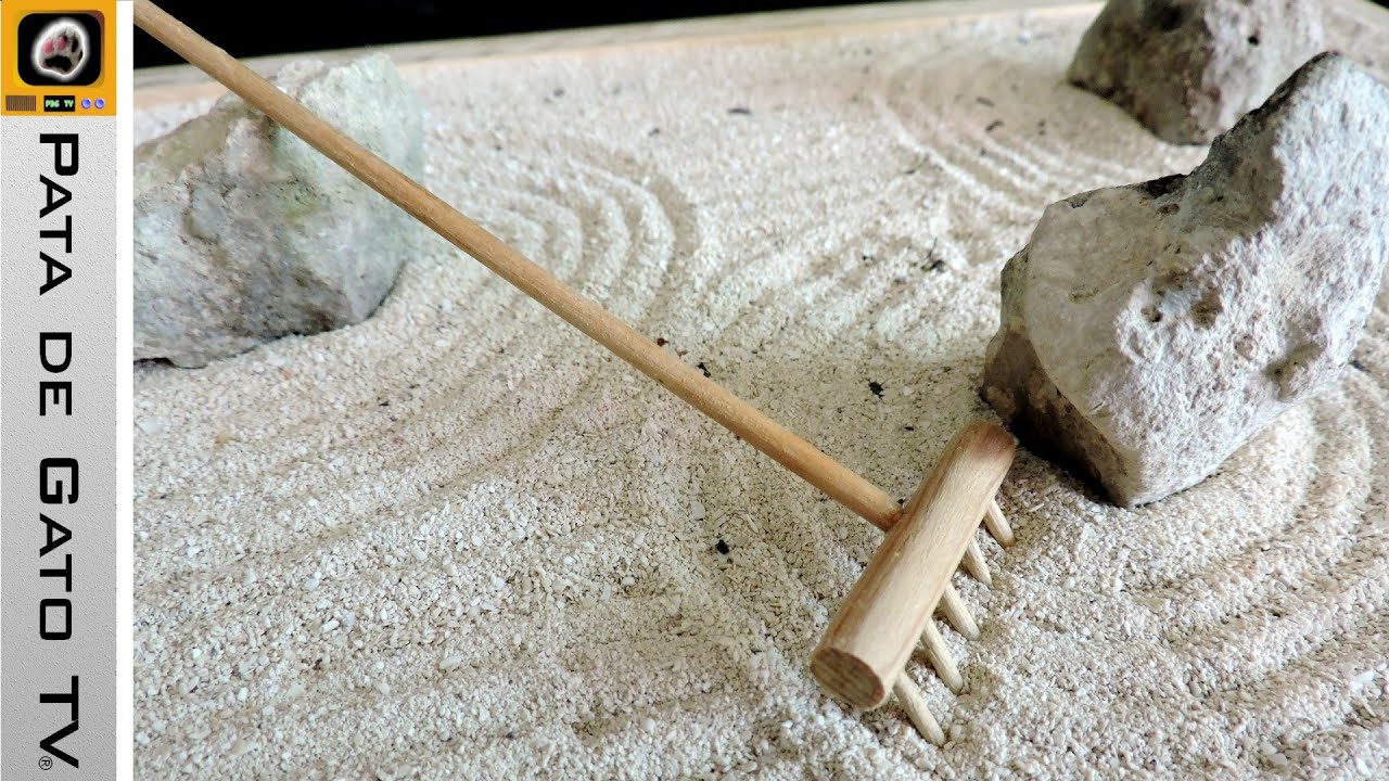 Haz tu propio jardín Zen / DIY Zen garden.