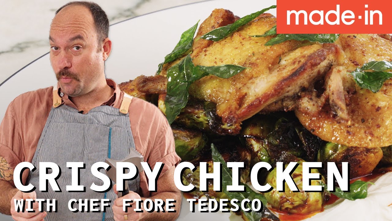 How To Make Crispy Chicken With Chef Fiore Tedesco | Made In Cookware