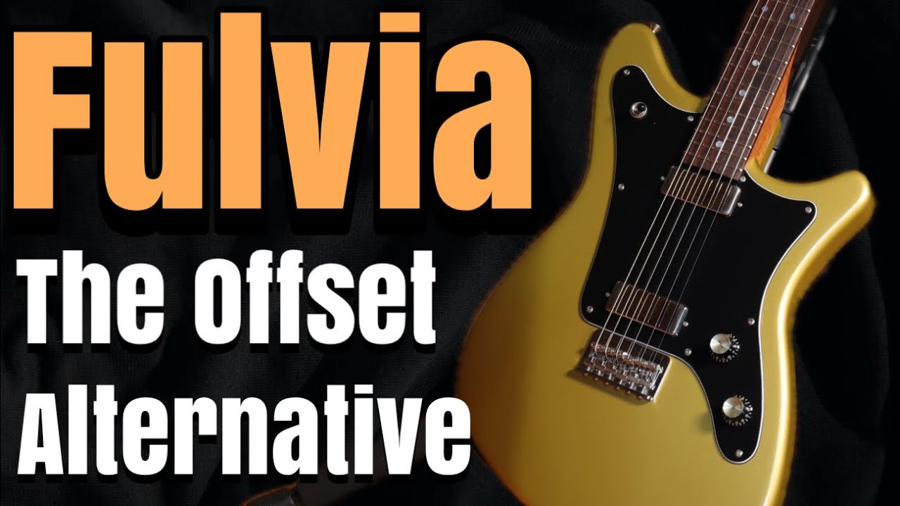The Firebird/Jaguar British Rival | 'Fulvia' handmade by Karl Longbottom Guitars