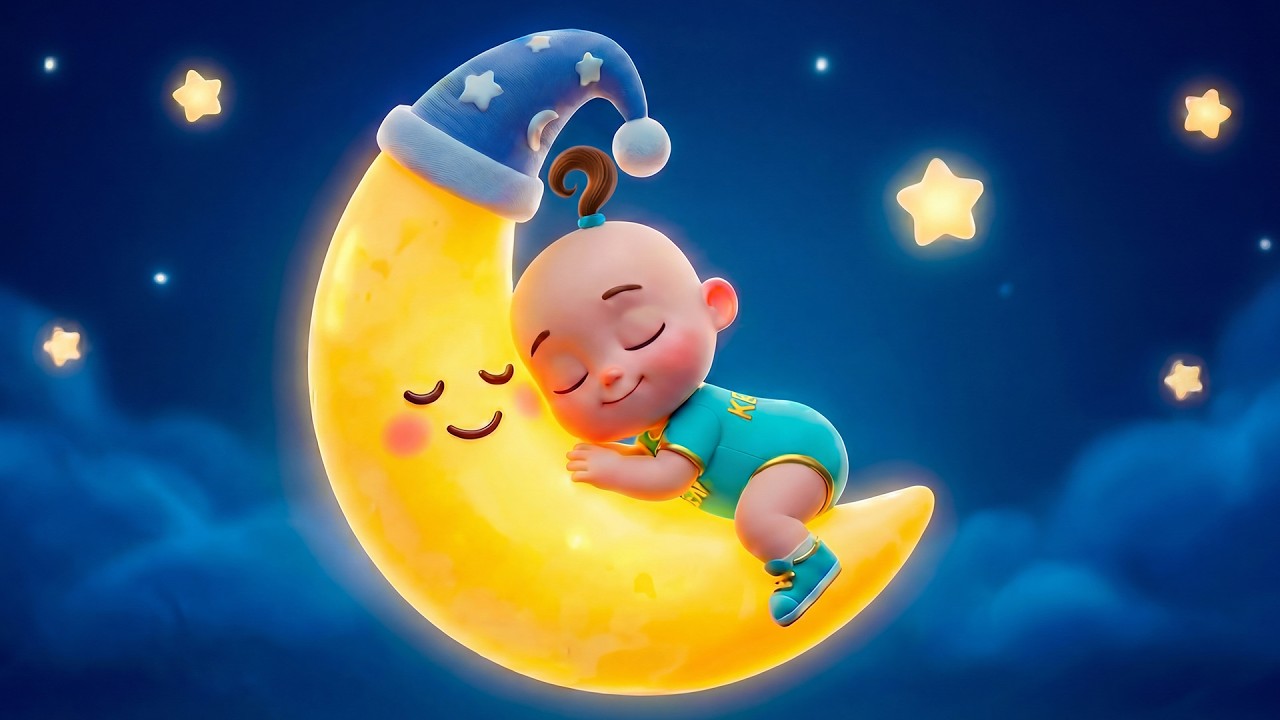 Moon and Baby Song 🌙💛 | Sweet Lullaby with Baby Ken | Kids Songs