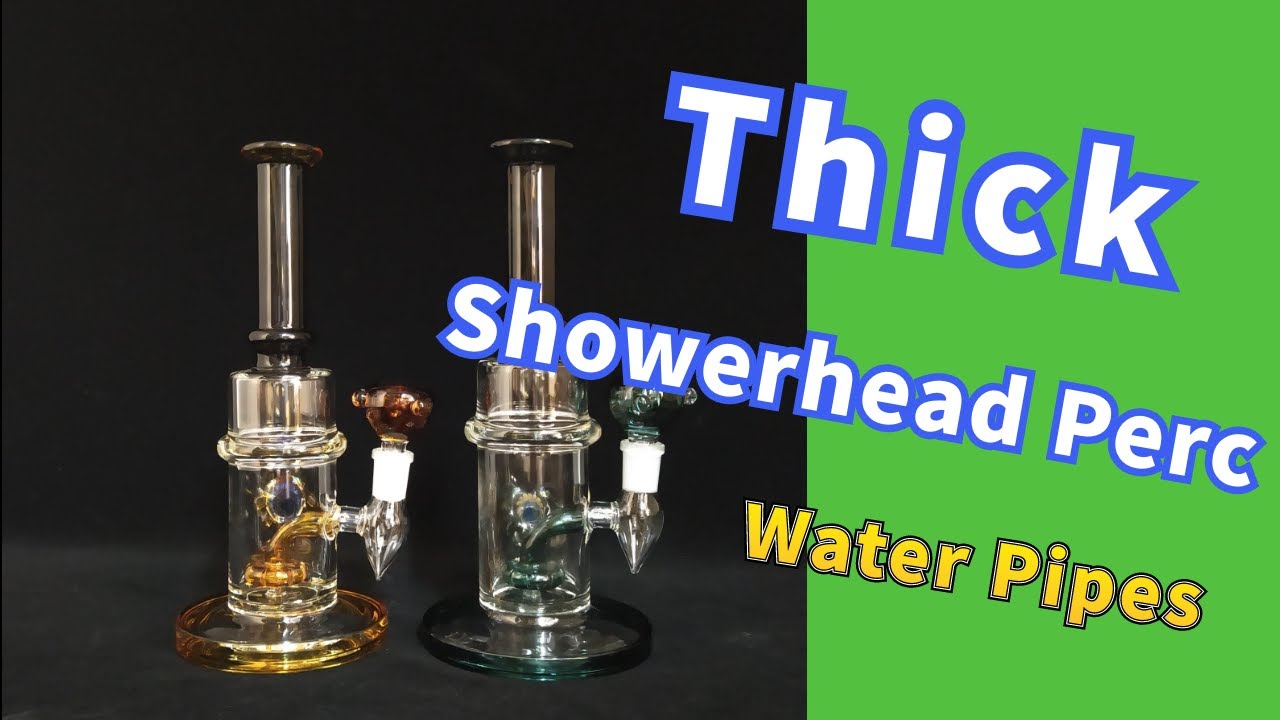 Showerhead Perc Thick Bong Straight Tube 10 inch 14 mm Female Joint ShareBongs Product Review