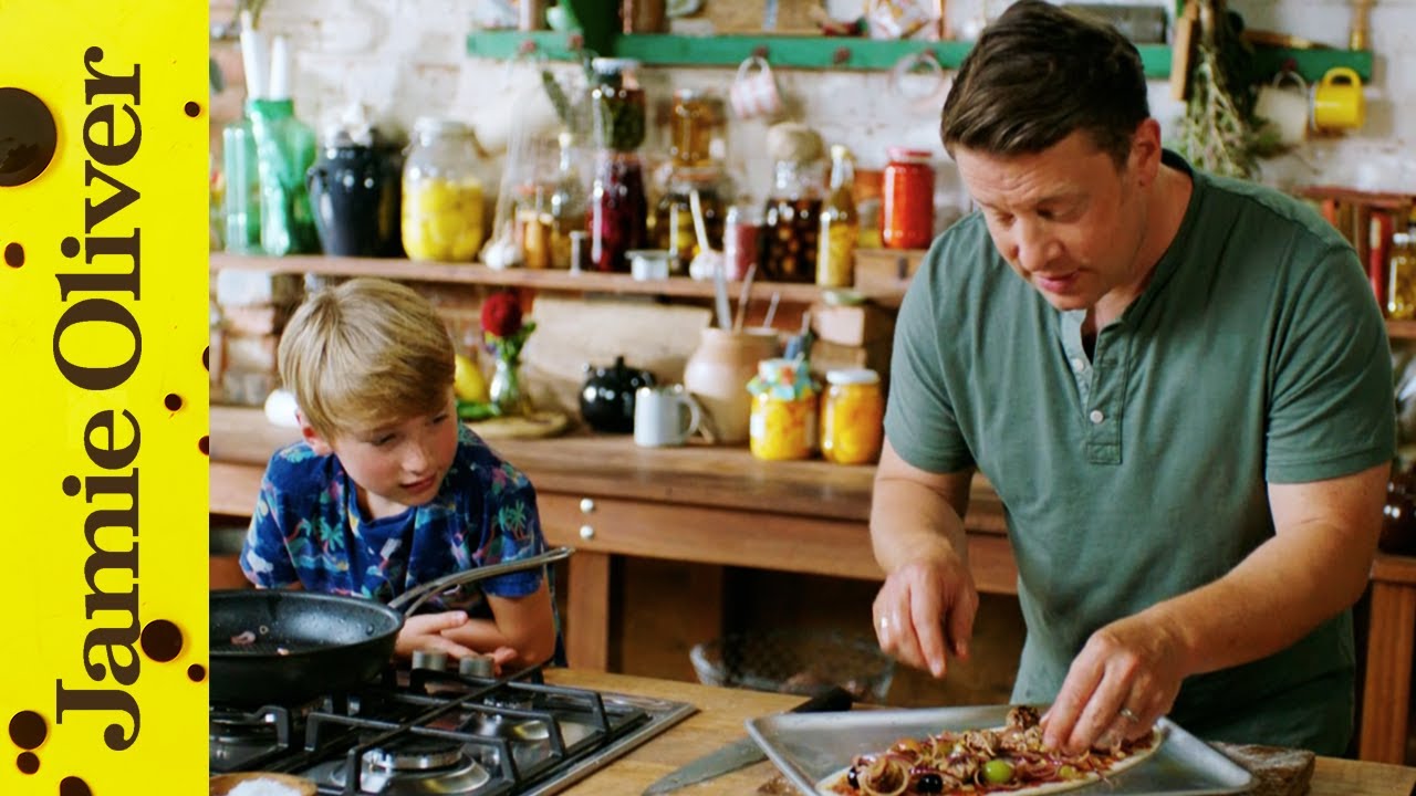 Grape Pizza!! | Keep Cooking Family Favourites | Jamie Oliver