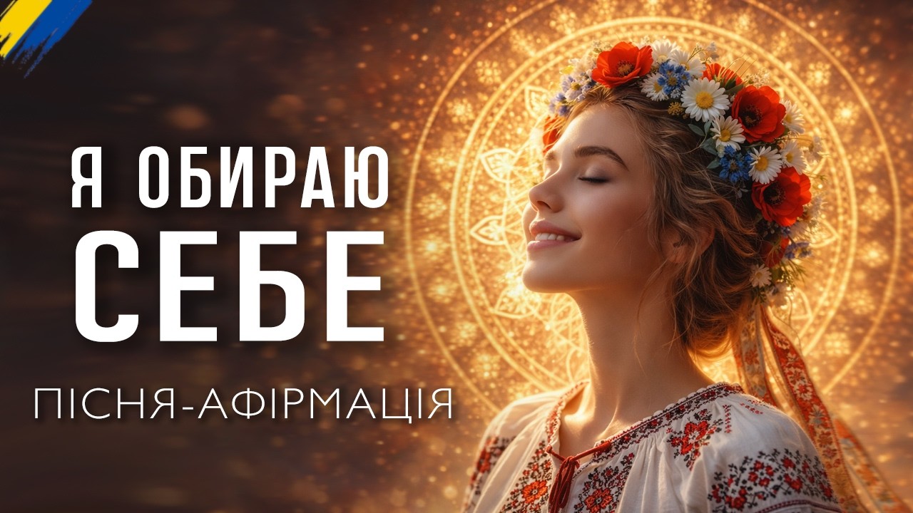 ОБИРАЮ Я СЕБЕ ✨ ПІСНЯ- АФІРМАЦІЯ — включи і дозволь собі почати нове життя 💖