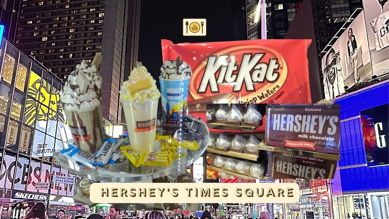 Hershey's Times Square Tour | Candy Store | Times Square New York | Candy Shop | World's Largest