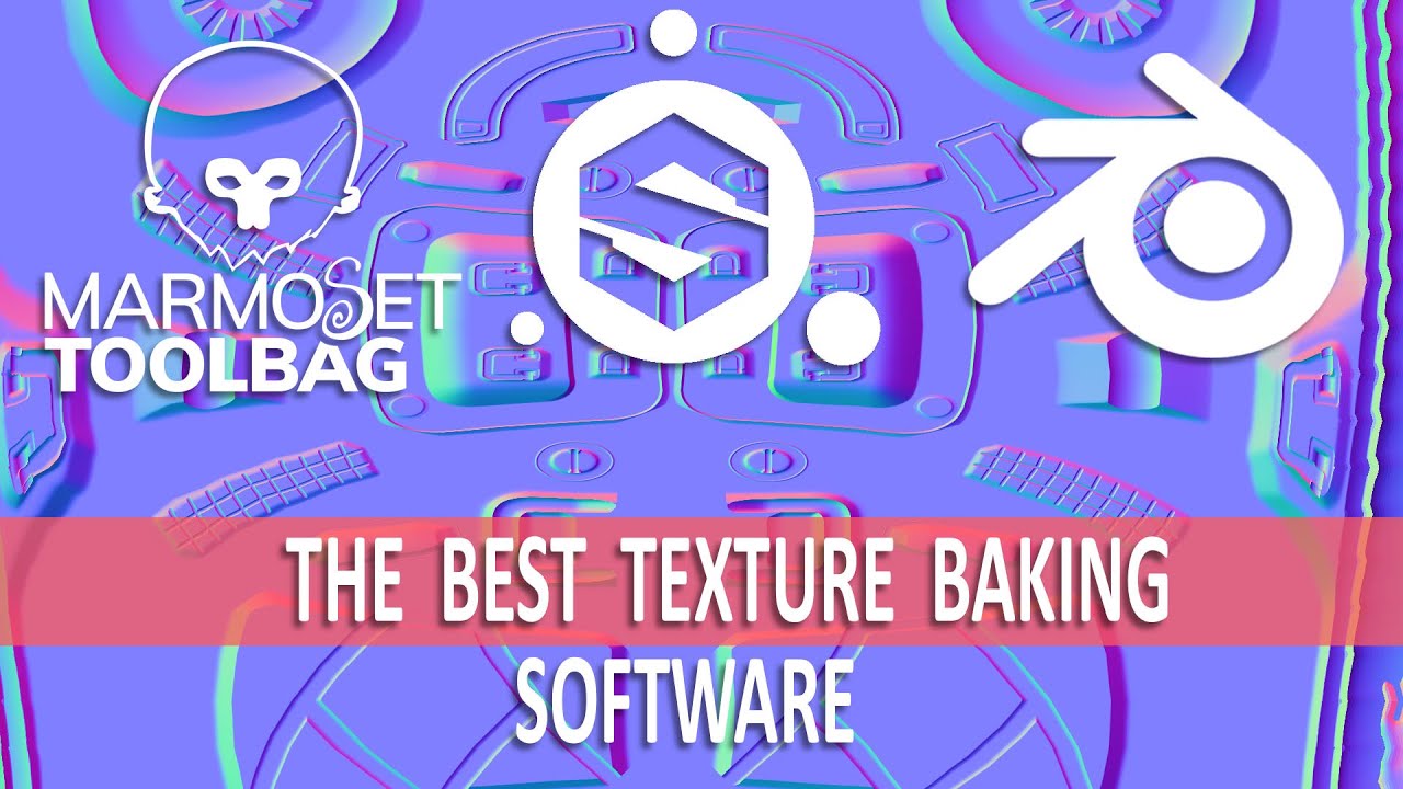 Texture Baking - Blender 3d vs. Substance Painter vs. Marmoset Toolbag