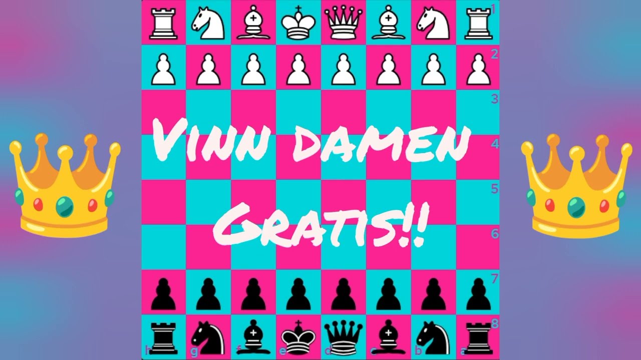 Vinn schack enkelt med bra schackfälla | Damgambit Schackmatt