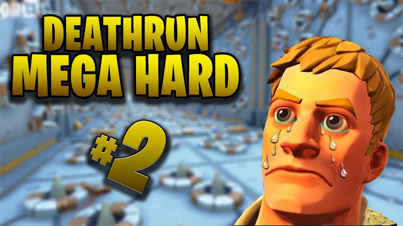 💀20 LEVELS MEGA HARD DEATHRUN PART 2 (5112-8235-2240) FORTNITE CREATIVE