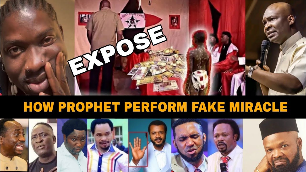 FAKE PASTOR EXPOSED again | see how they perform fake miracle & healing Pastor Alph Lukau