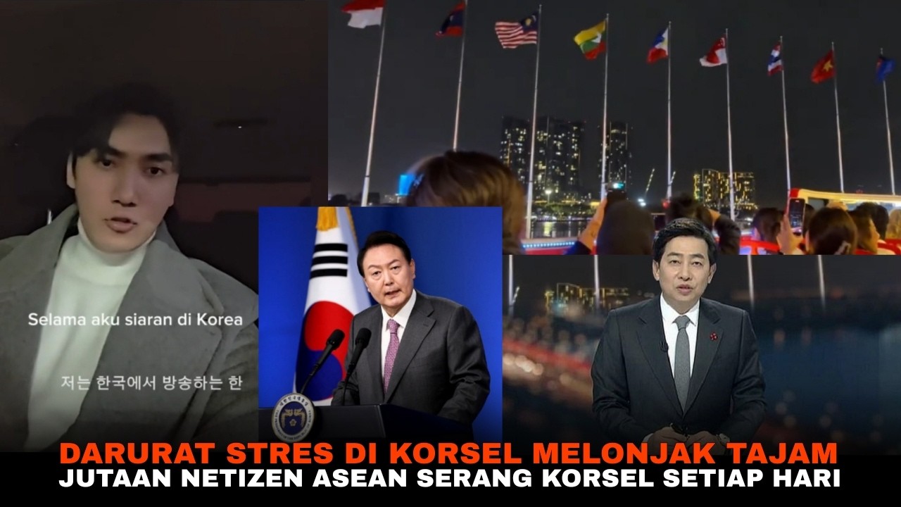 Makin Kacau Tingkat Stres Meningkat! Warga Korsel Ramai-Ramai Minta Maaf Ke Indonesia-ASEAN