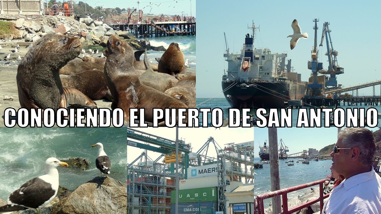 CONOCIENDO AL PUERTO DE SAN ANTONIO CHILE