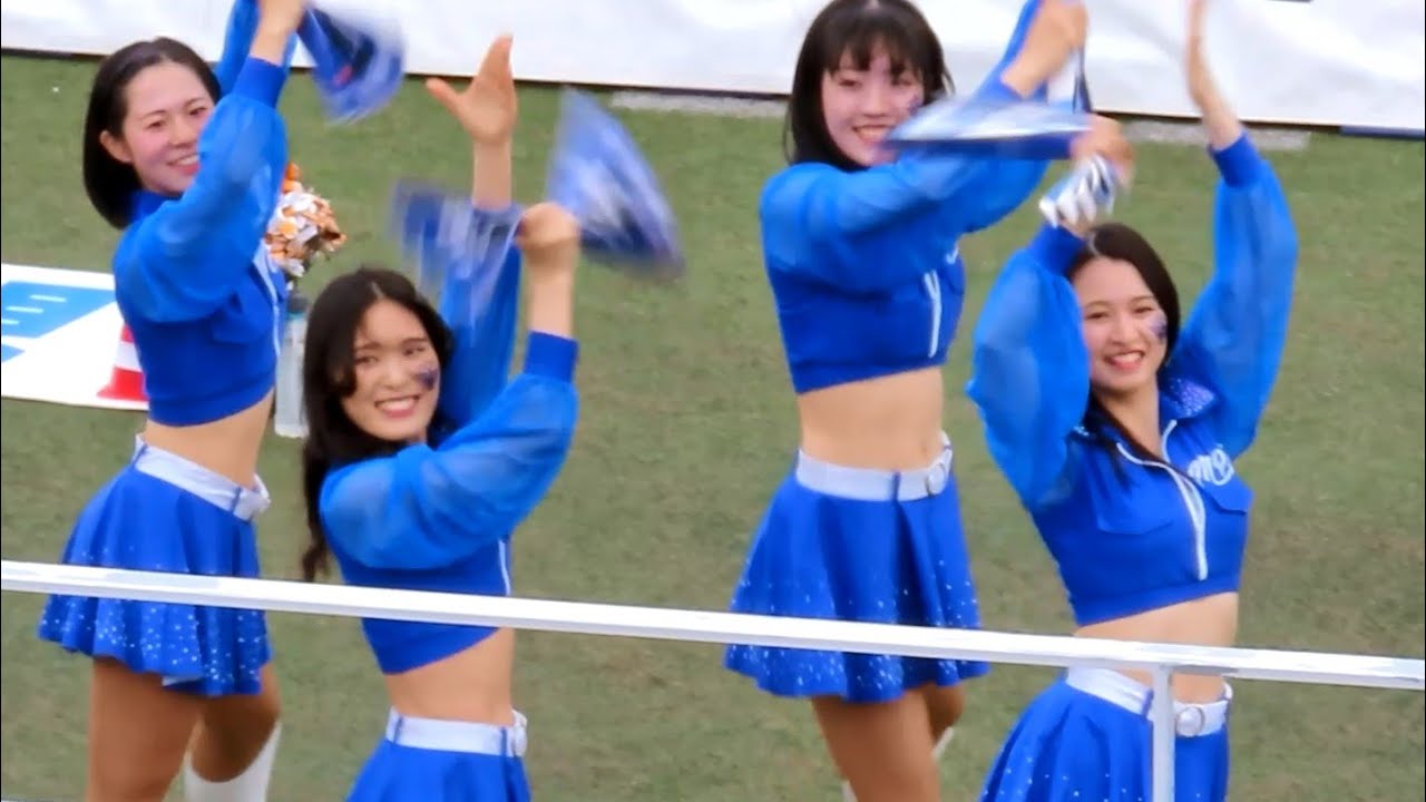 警視庁イーグルス チアリーダー 2025 美女たちの応援パフォーマンス③ 数少ない実業団チーム！！