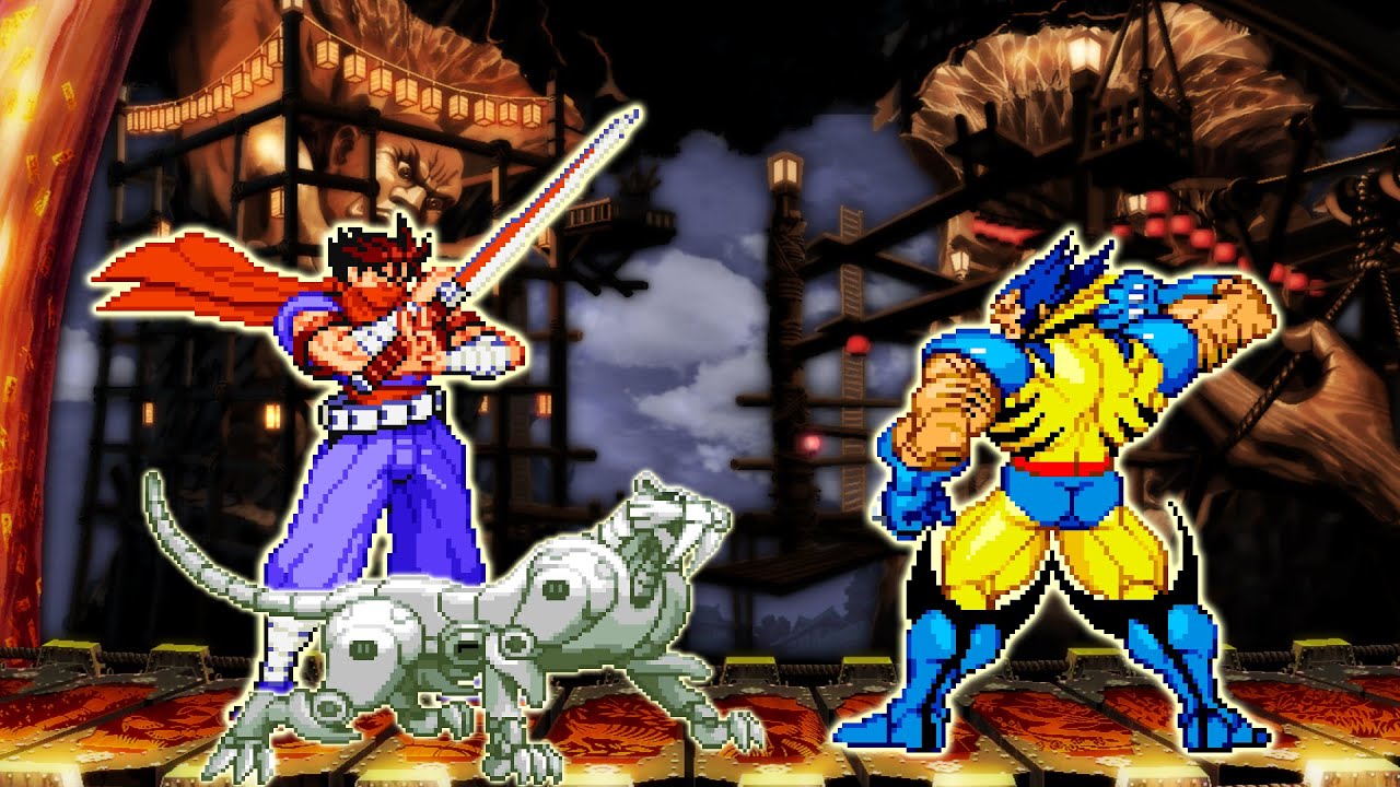 WOLVERINE VS STRIDER! THE GREATEST COMBOS ON THE PLANET!