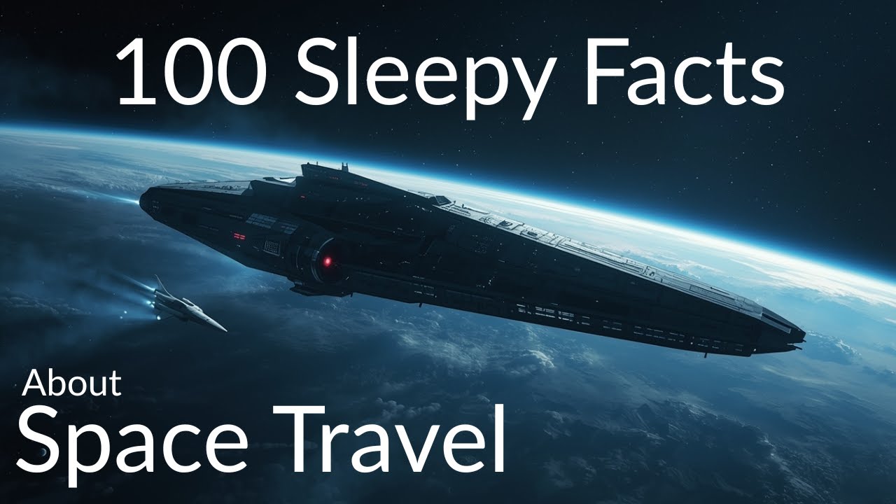 The most relaxing facts about space travel at night to fall asleep to