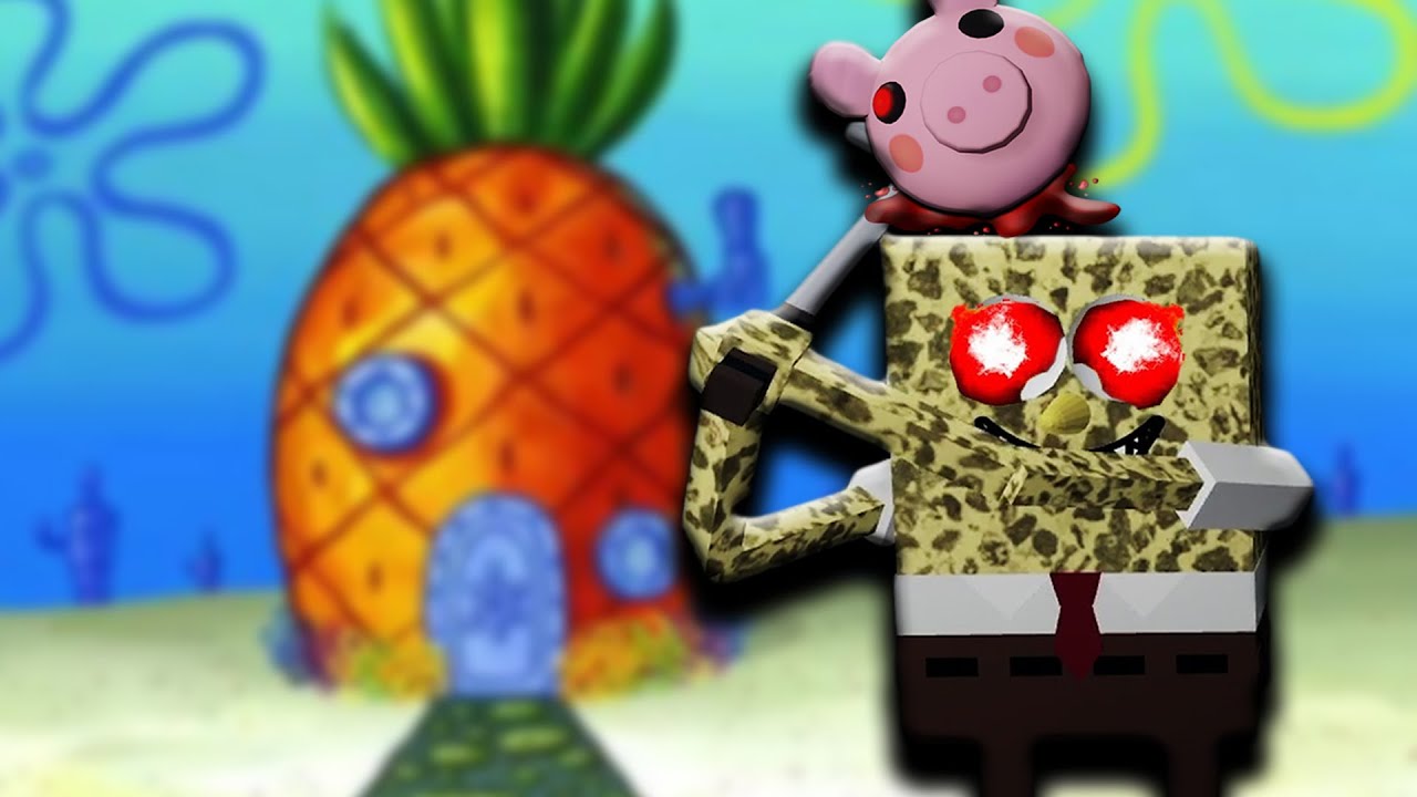 🧽 TO TUTAJ SPONGEBOB ZABIŁ PIGGY?! | ROBLOX SPONGE CHAPTER 2 #38 🧽
