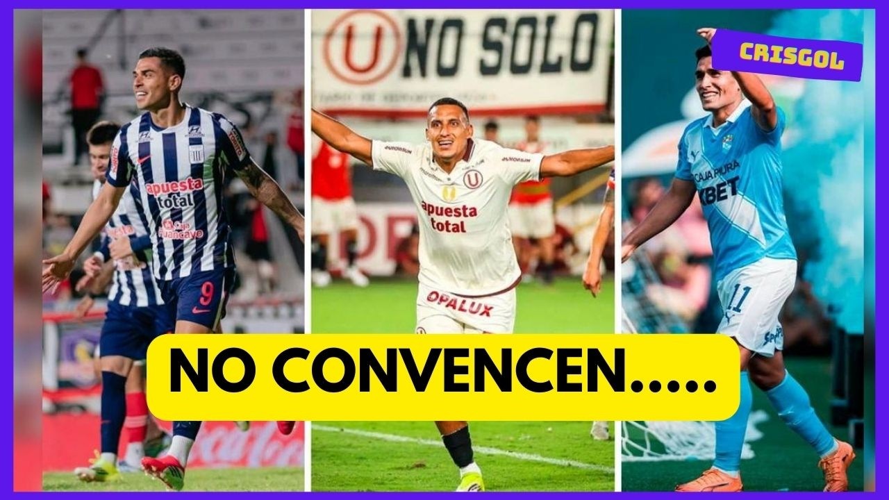 LOS GRANDES NO CONVENCEN EN LA LIGA 1  /  CRISGOL
