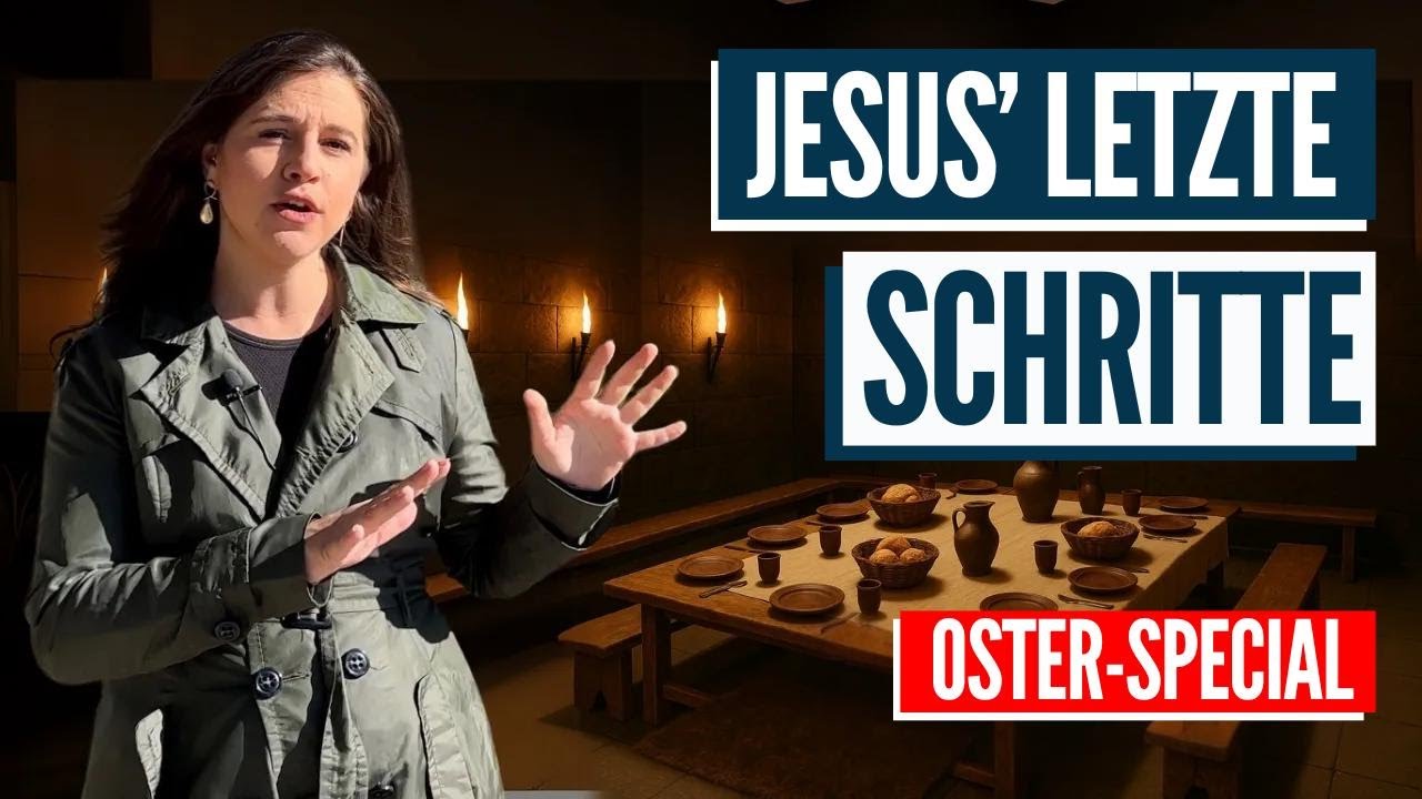 WAS GESCHAH WIRKLICH BEIM LETZTEN ABENDMAHL? Osterspezial 2025 bei Israel mit Aline