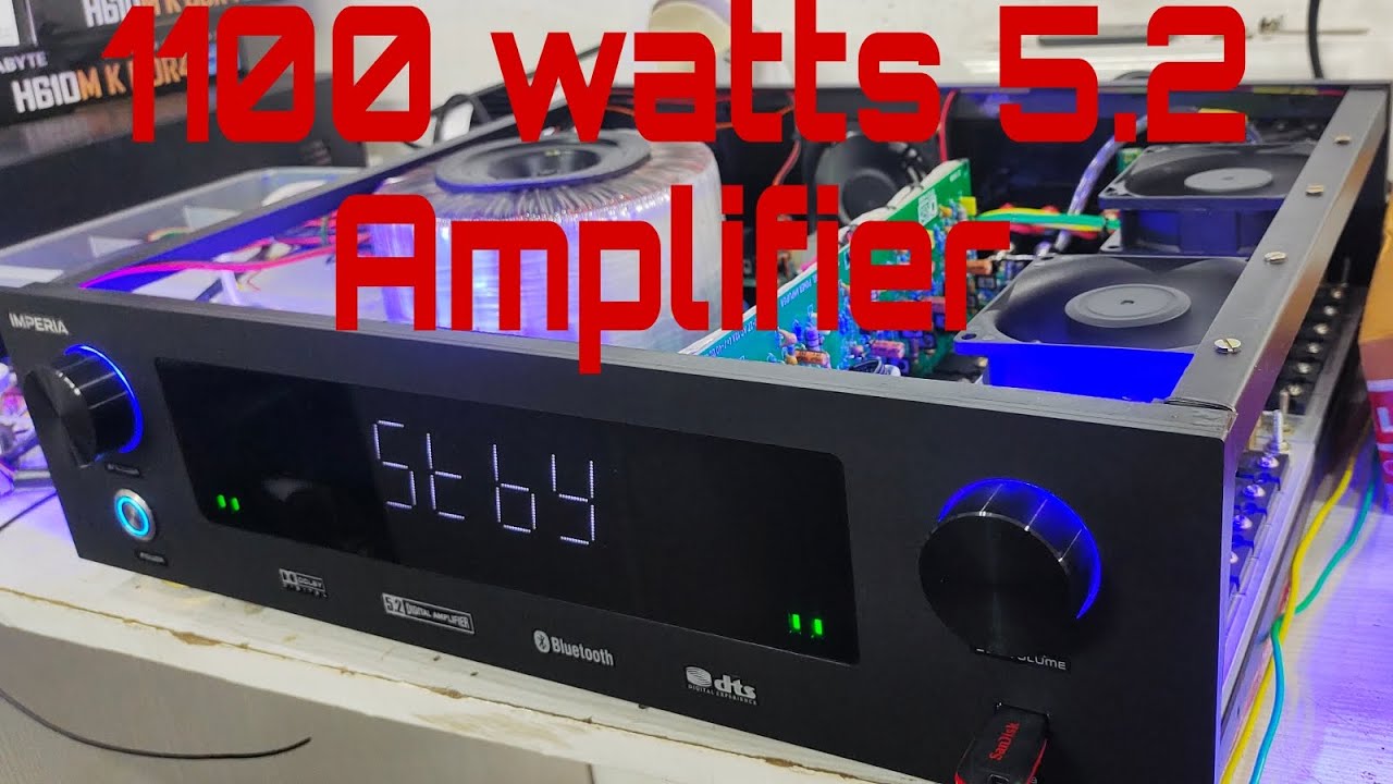 1100 watts 5.2 Heavy amplifier 