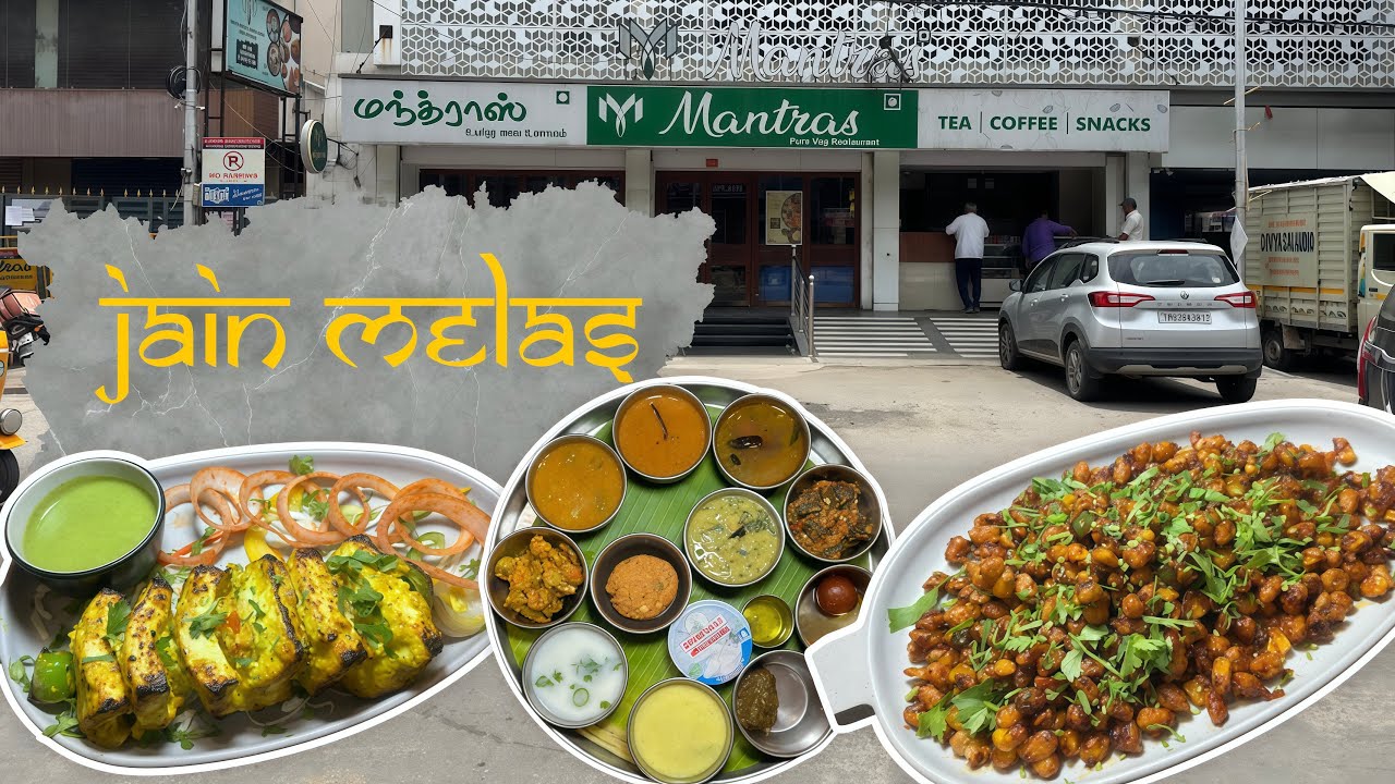 சென்னையில் Unlimited JAIN Meals குடுத்து அசத்தும் Mantras veg Restaurant Janin meals in Chennai