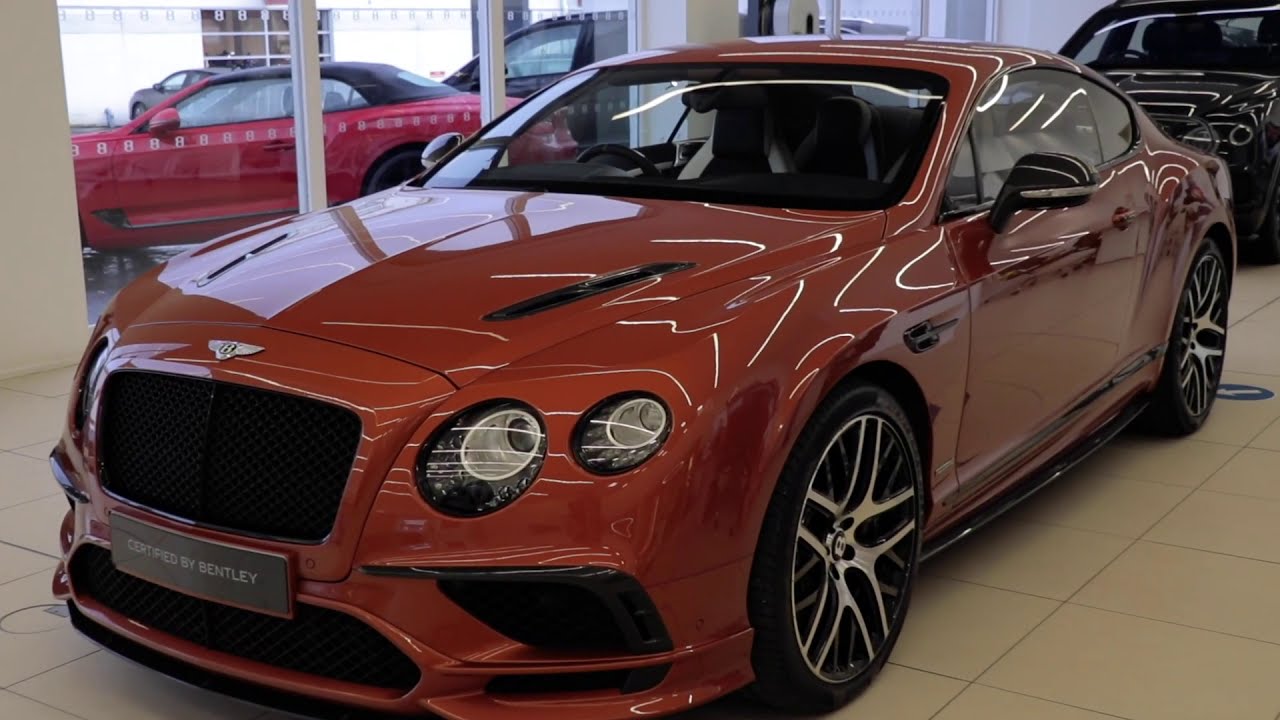 Orange Flame Continental GT Supersports