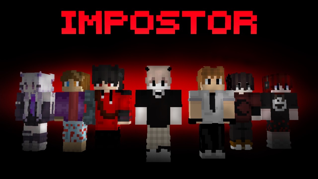 RECRIEI O AMONG US NO MINECRAFT 1.21.11
